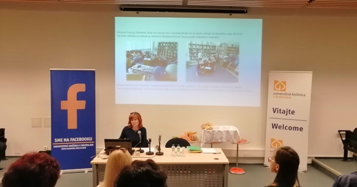 16. medzinárodnej konferencie Školské knižnice ako informačné a kultúrne centrá škôl