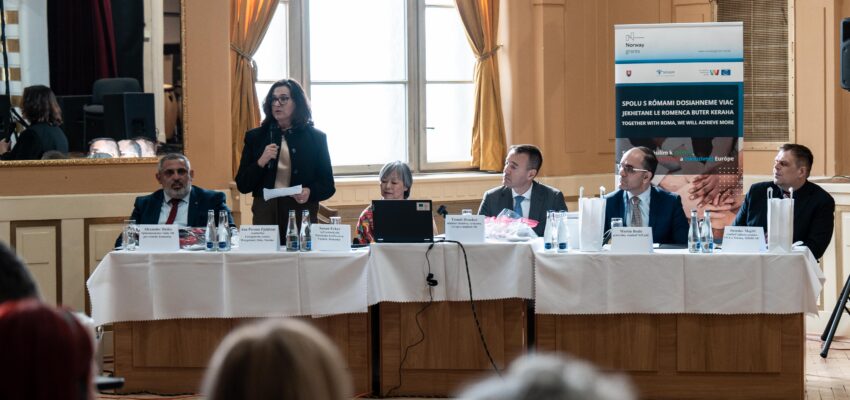 Spolu s Rómami dosiahneme viac - konferencia