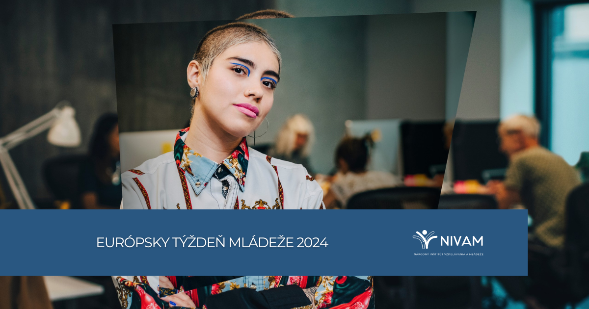 v popredí dievča na krátko ostrihané a v pozadí počítače Európsky týždeň mládeže je jedinečnou príležitosťou pre mladých ľudí z celého kontinentu, aby sa stretli, inšpirovali sa a podporili jeden druhého vo svojich snahách o lepšiu budúcnosť