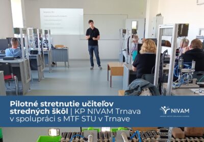 Krajské pracovisko NIVaM v Trnave upriamilo pozornosť na technológie a inovácie v technických odboroch