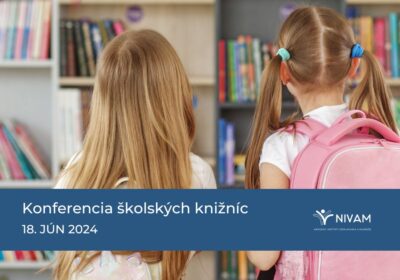 Knihovníkov čaká odborná diskusia o čitateľovi školskej knižnice - 18. 6. 2024