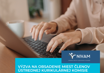 Otvorená registrácia na obsadenie miest členov ústrednej kurikulárnej komisie