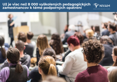 K téme podporných opatrení sme už vyškolili viac než 8 000 pedagogických zamestnancov
