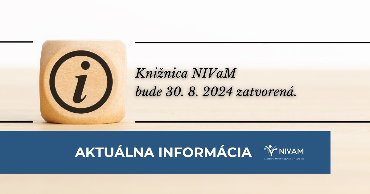 Mimoriadna zmena v prevádzke knižnice NIVaM