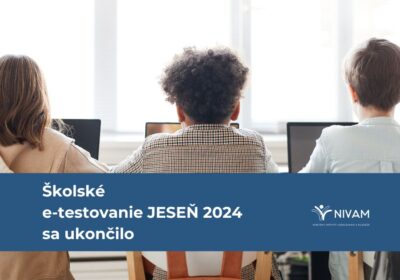 Cez štyridsaťtisíc žiakov zistilo, aká je úroveň ich vedomostí. Zapojili sa do jesenného e-testovania
