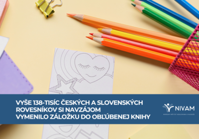 Vyše 138-tisíc českých a slovenských rovesníkov si navzájom vymenilo záložku do obľúbenej knihy