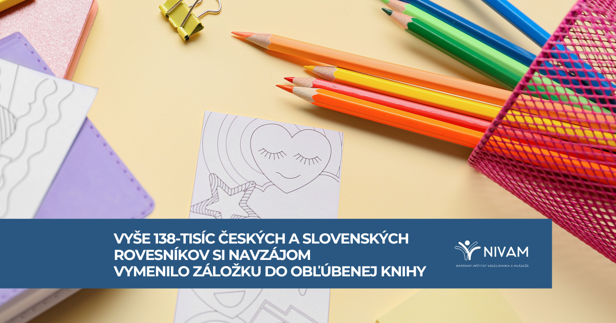 Vyše 138-tisíc českých a slovenských rovesníkov si navzájom vymenilo záložku do obľúbenej knihy