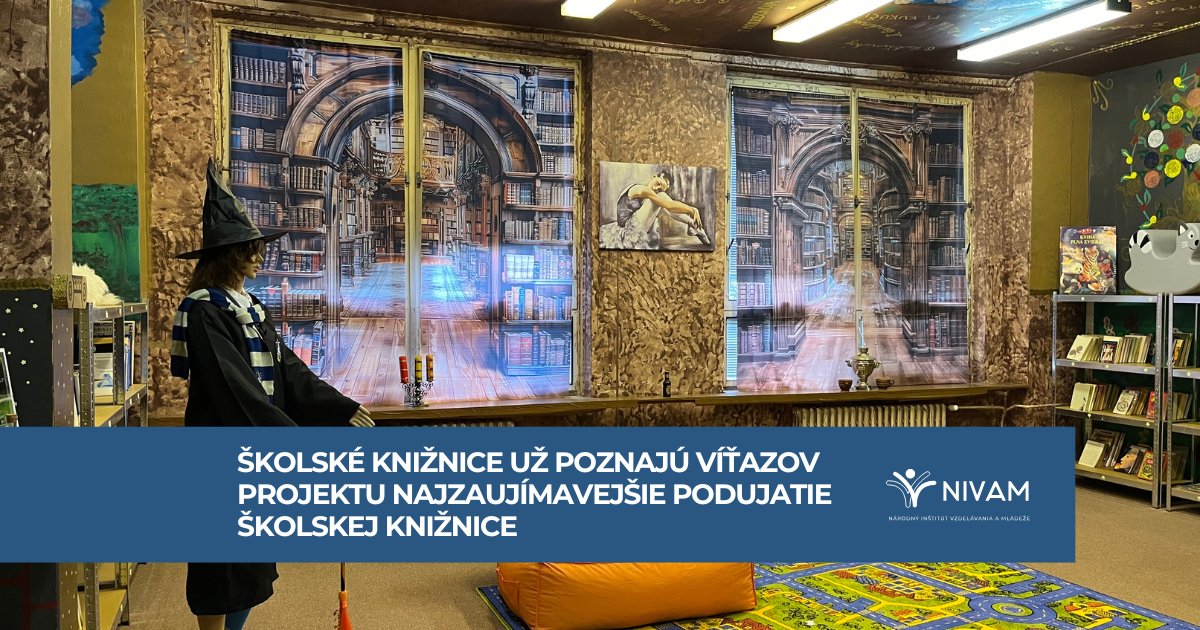 Školské knižnice už poznajú víťazov 20. ročníka celoslovenského projektu Najzaujímavejšie podujatie školskej knižnice