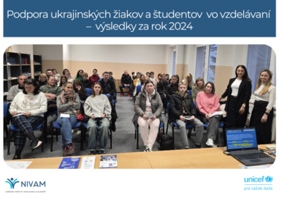 Podpora ukrajinských žiakov a študentov vo vzdelávaní – výsledky za rok 2024