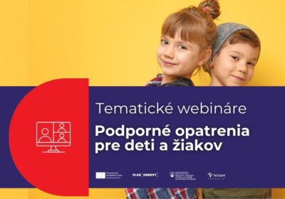 webináre k téme podporných opatrení