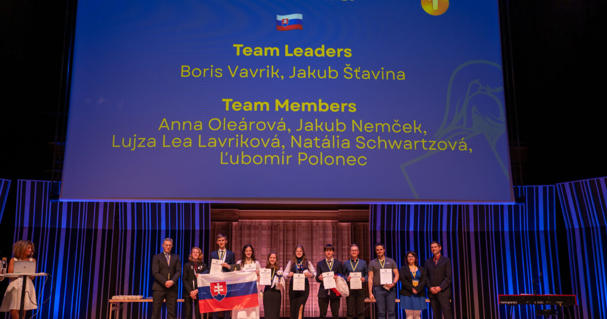 Slovenský tím na Medzinárodnom turnaji mladých fyzikov