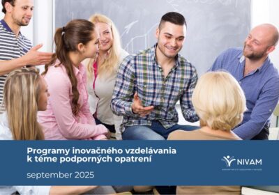 Vzdelávacie aktivity NIVaM k téme podporných opatrení - september 2025 - ilustračný obrázok