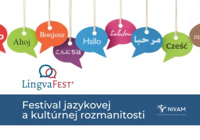 jazykový festival LingvaFest - ilustračný obrázok na web