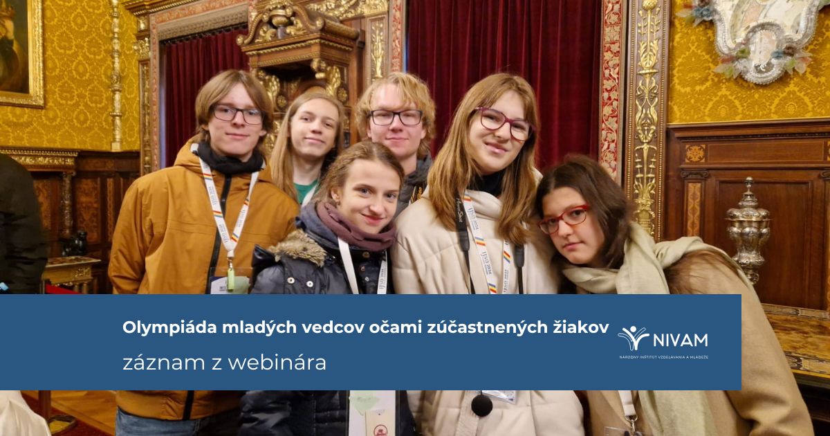 Olympiáda mladých vedcov_záznam z webináru_ilustračný obrázok pre web